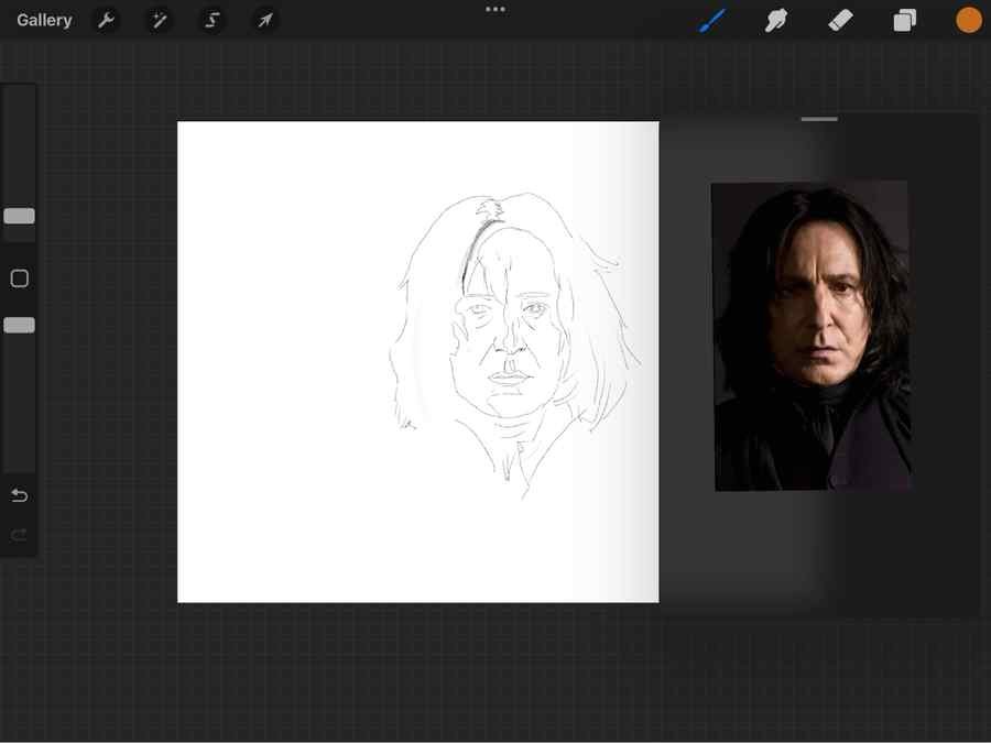 Severus Snape by Esa Usama