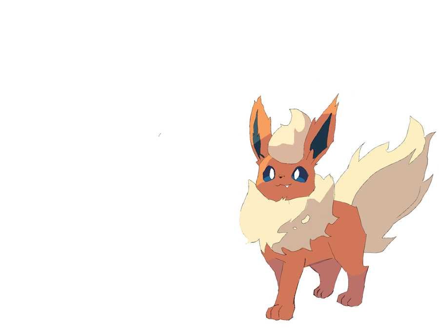 Flareon Pokemon by Esa Usama