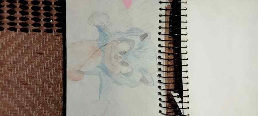 Sonic the Hedgehog by Esa Usama