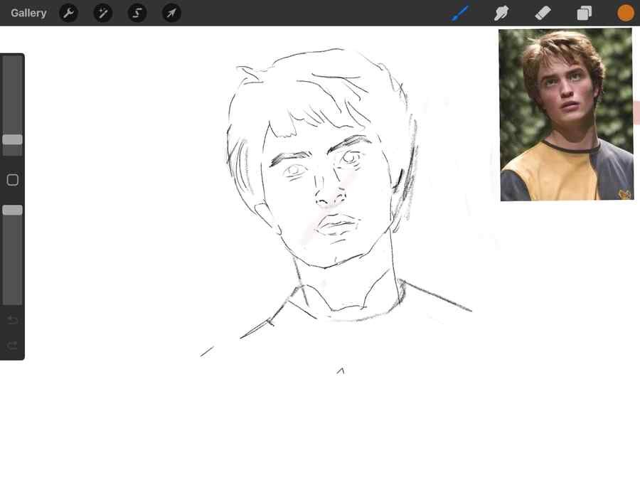 Cedric Diggory by Esa Usama