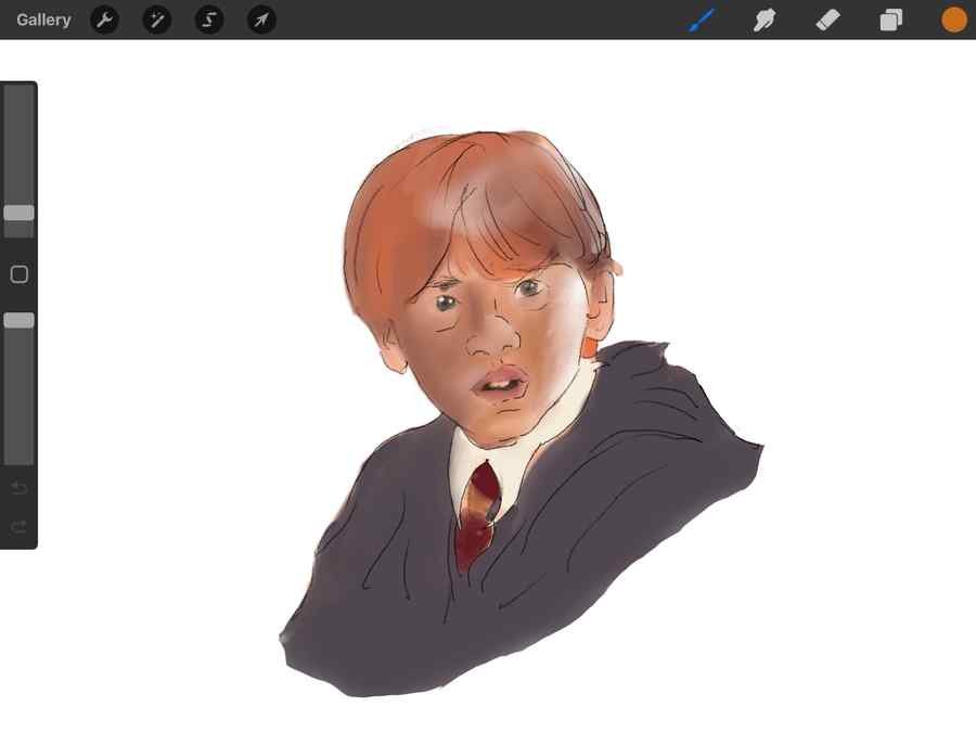 Ronald Weasley by Esa Usama