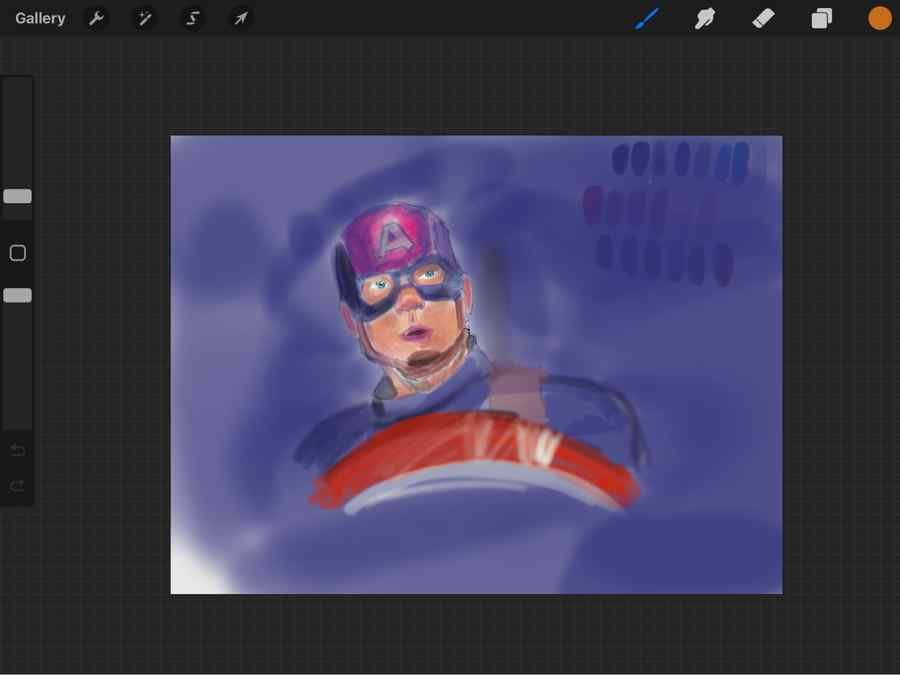 Captain America by Esa Usama